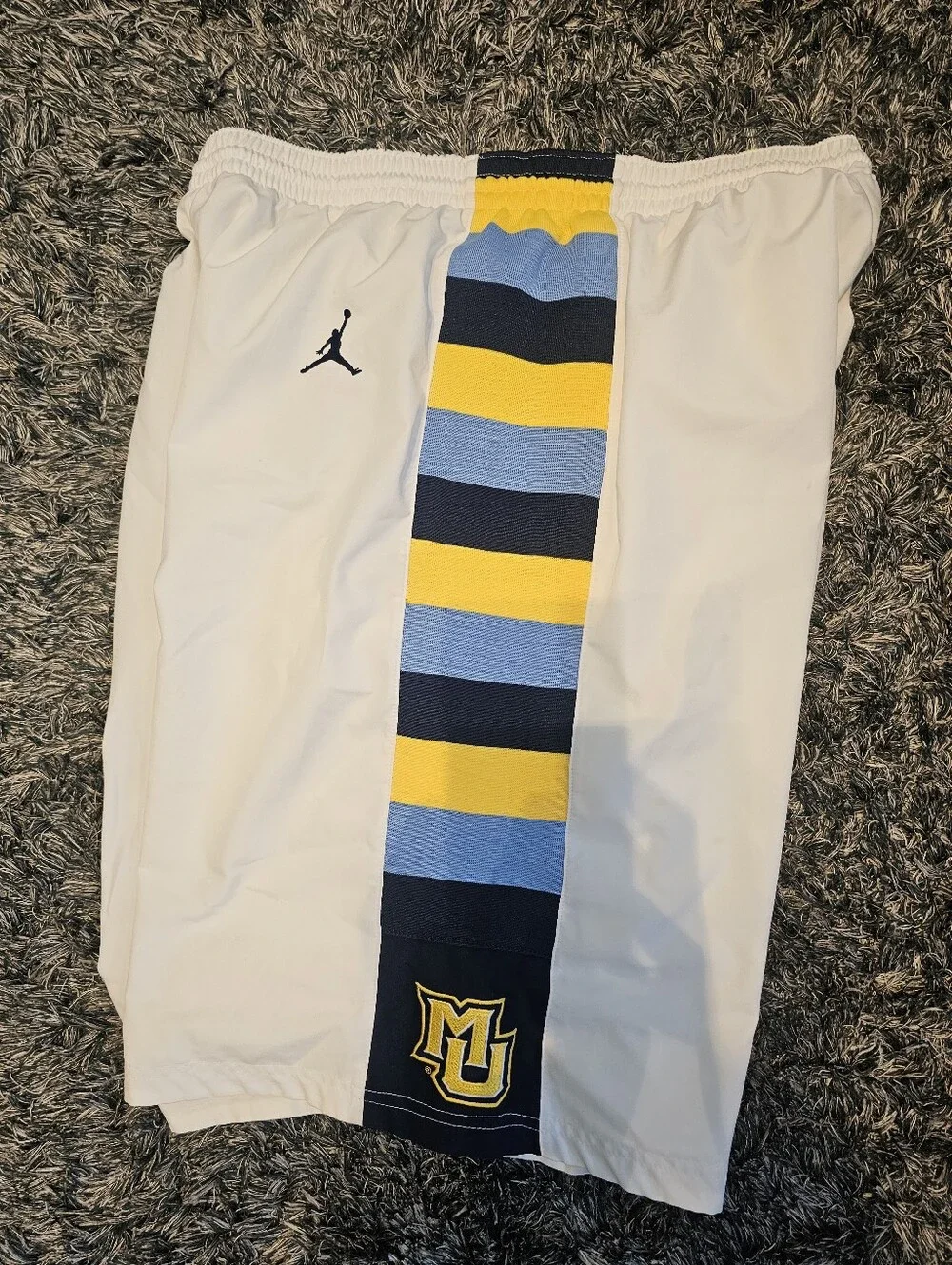 Classic Jordan Marquette Golden Eagles basketball shorts